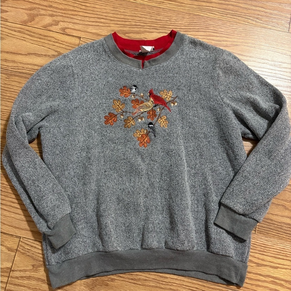 Vintage Cardinal Sweater Large